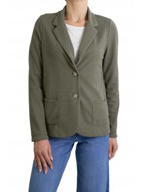 Giacca con bottoni sale e pepe